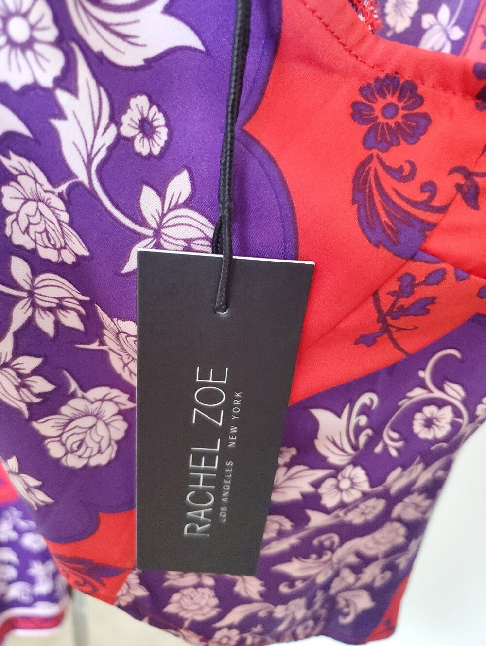Rachel Roy Boho Satin 2 PC Pant Set M - Picture 9 of 12